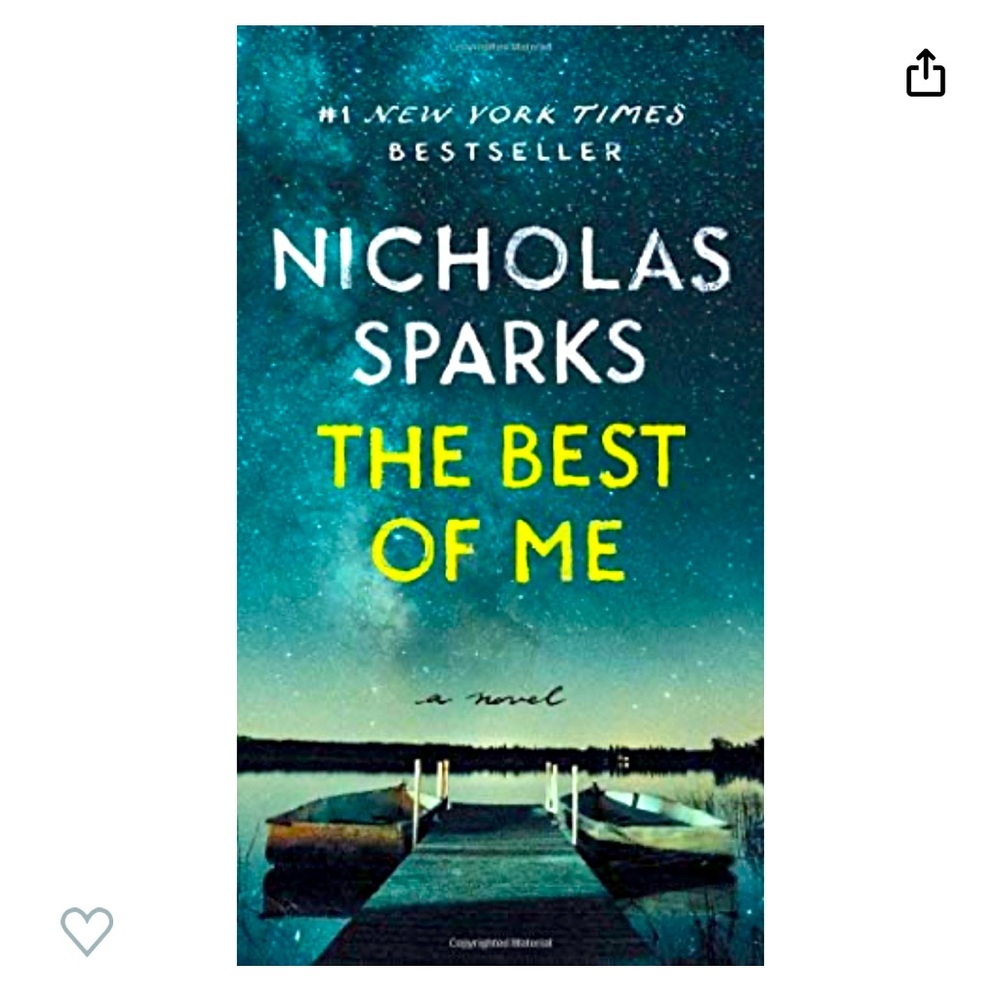 Mix and Match  3/$12!! Editor’s Pick The Best Of Me by Nicholas Sparks